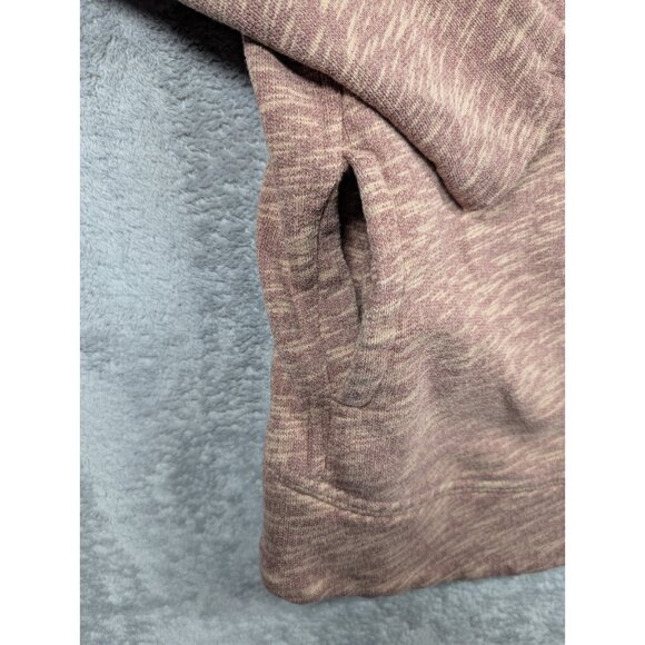 Prana Cowl Neck Top Womens Small Heathered Brown Long Sleeve Knit Outdoor Hiking - Picture 4 of 8